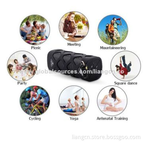 2014 New Sports Portable Wireless Waterproof Bluetooth Speaker for Both Outdoor and IndoorNew